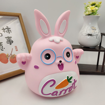 Rabbit Deposit Money Jar 2024 New Zodiac Zodiac Zodiac Money Pot just cant get out of the Childrens Girls Boys Net Red