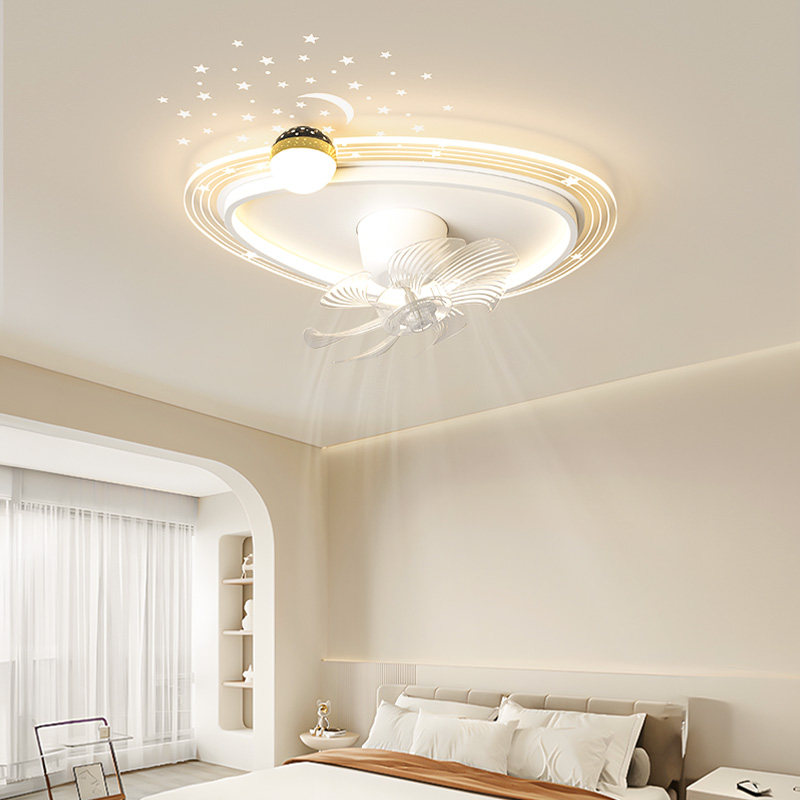 灯氏云朵风扇灯客厅灯简约现代极简设计智能摇头电扇隐形扇叶卧室,淘宝优惠券,粉丝福利购,淘宝优惠卷