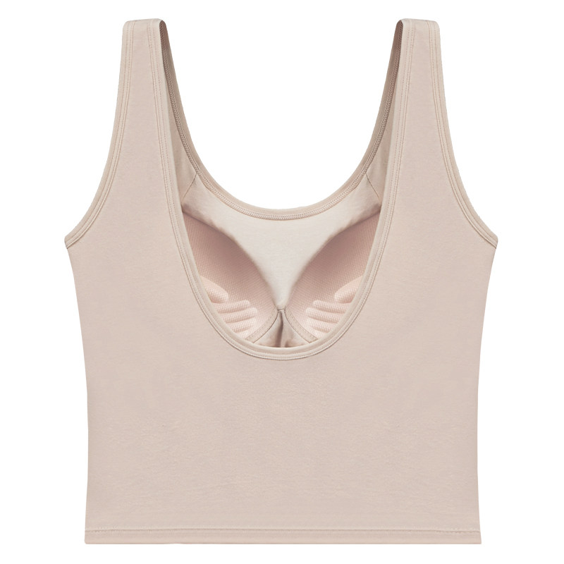 无钢圈收副乳防下垂少女一体抹胸 楚兰朵文胸