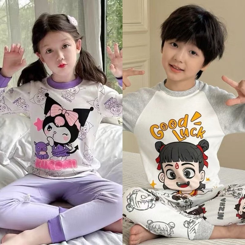 拉布布女童纯棉内衣套装2025新款宝宝秋衣秋裤春秋女孩儿童家居服,淘宝优惠券,粉丝福利购,淘宝优惠卷