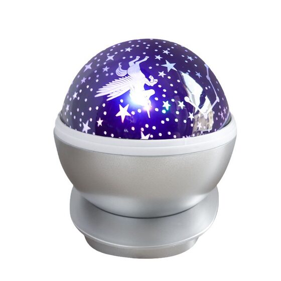 Star and moon projection internet celebrity room decoration night light