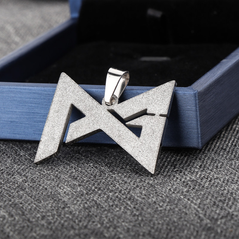 磨砂不褪色PG保罗乔治同款定制潮流logo篮球明星同款项链创意礼物