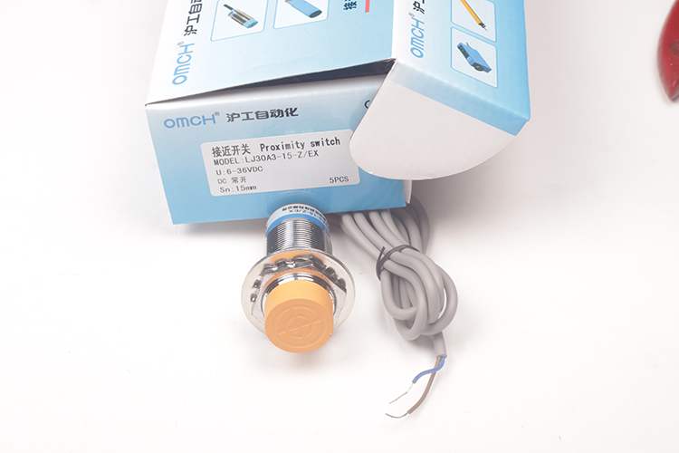 沪工电感式接近开关LJ30A3-15-Z/EX直流两线常开6-36v传感器M30