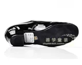 Мужские танцующие туфли для мальчиков для черной кожи