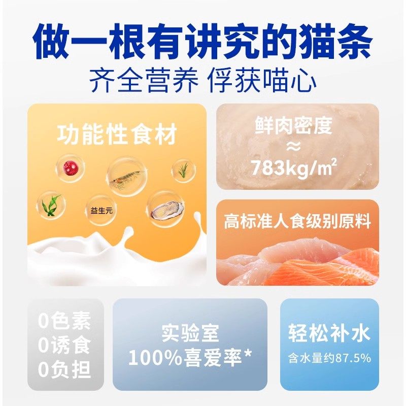 萌宠出动呲溜猫条功能性猫草去毛球美毛幼猫营养发腮猫咪湿粮零食,淘宝优惠券,粉丝福利购,淘宝优惠卷