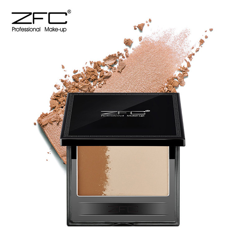 zfc名师系列立体塑形双色鼻影v脸 zfc化妆品粉饼