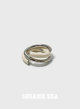 SESAME SEA 螺旋戒指 原创设计师品牌简约高级百搭设计感新年礼物