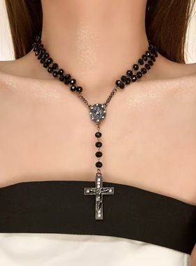 哥特复古暗黑朋克项链