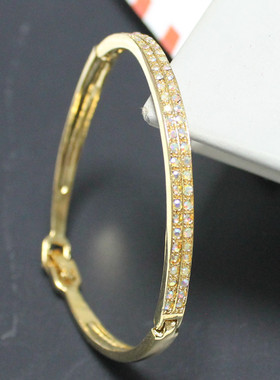 迪丽热巴同款18K金质感韩国手环