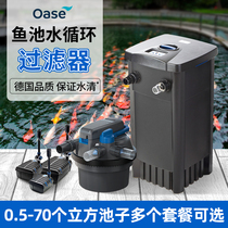 Au Arthur Fish Pond Filter Water Circulation Filtration System Outdoor Courtyard Brocade Carp Pond Eco filter Box