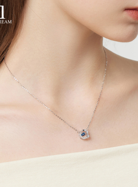 999纯银跳动的心项链女2025新款