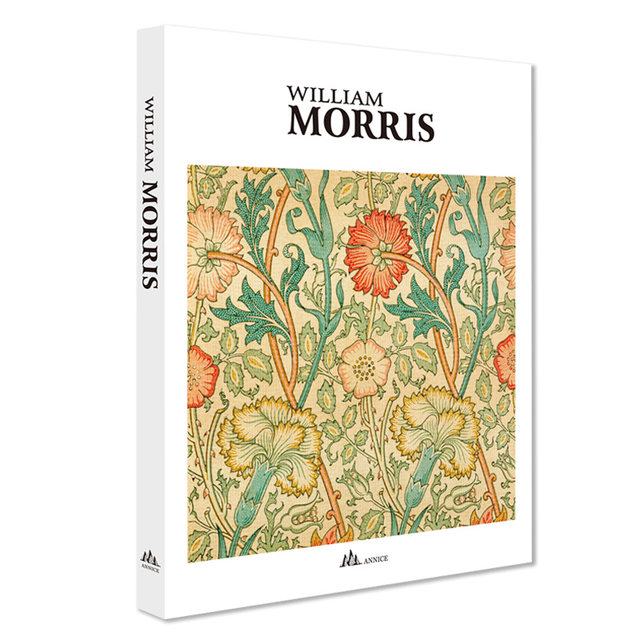 Hardcover Traditional Chinese version of William Morris William Morris Painting Album Collection of Art and World Famous Paintings Morris Hand-painted Illustrations Sketch Manuscripts Colored Lead Illustrations Collection Books