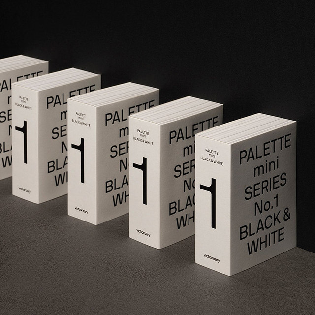 Palette Mini Series 01 Black & White Palette Mini Series 01 Black & White Black and White Color Matching Graphic Design Color Matching Books