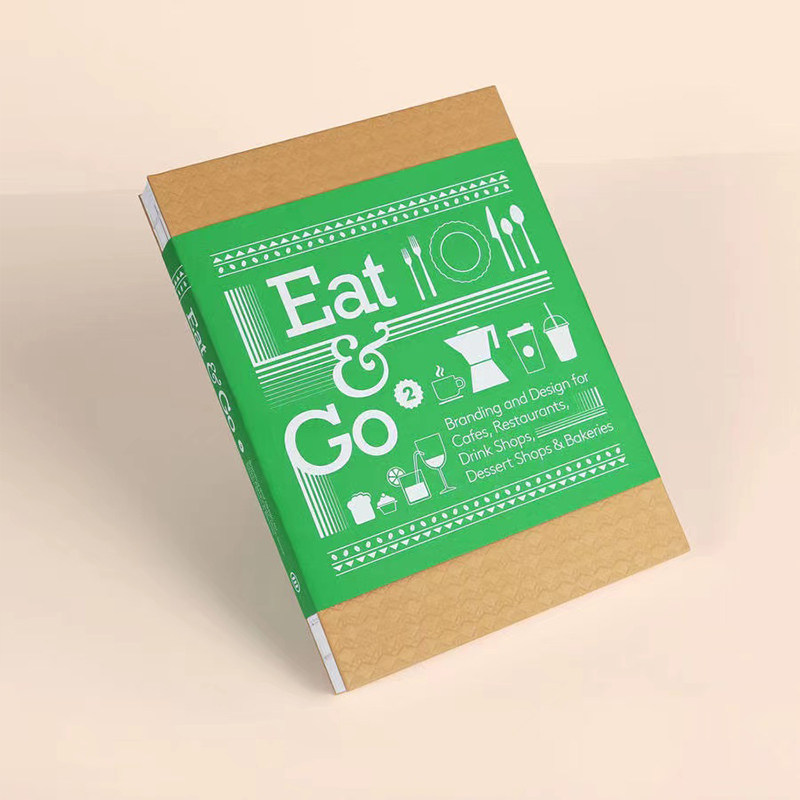 Eat & Go 2 餐饮品牌设计书籍 包装海报平面广告logo设计案例书籍 房屋室内装修设计方案实战指南