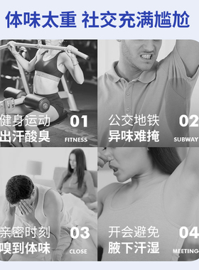 日本叮叮香体止汗露除汗味留香