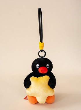 正版pingu企鹅毛绒包挂件钥匙扣