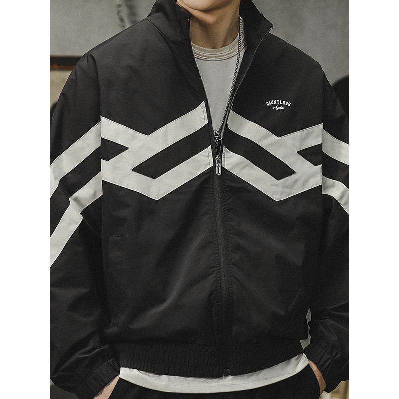 it neith BIAS潮牌三防立领冲锋衣男宽松学院风运动夹克美式外套,淘宝优惠券,粉丝福利购,淘宝优惠卷