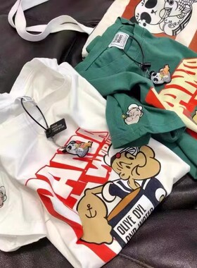 品牌折扣余单剪标捡漏夏季卡通t