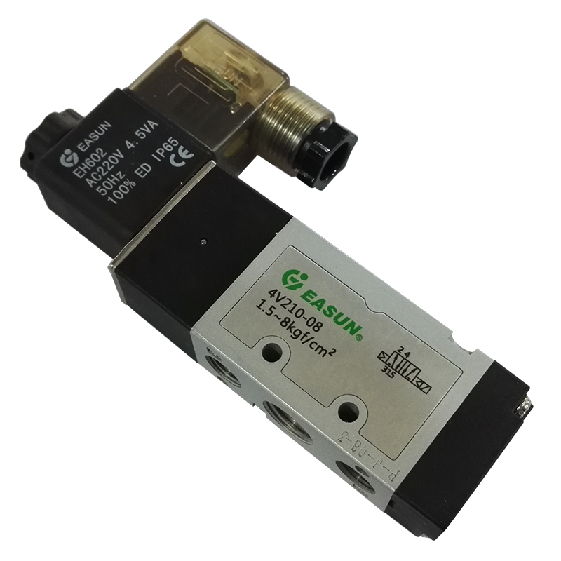 中意合资 原装亿日EASUN 二位五通电磁阀 4V210-08 AC220V DC24V,淘宝优惠券,粉丝福利购,淘宝优惠卷