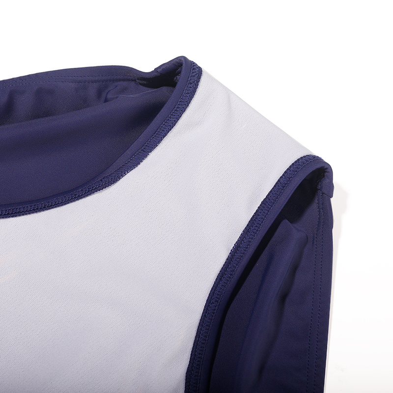 爱美丽IMIS泳衣女士无钢圈条纹竞技风显瘦藏肉连体泳衣IM68BHQ1 - 图3