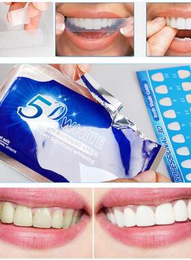 5D Gel Teeth Whitening Strips Tandheelkundige Kit Mondhygi?