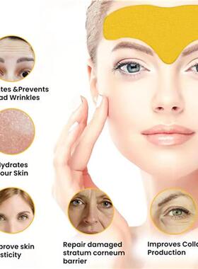 10Pcs Forehead Anti Wrinkle Stickers Wrinkle Patch Lightenin