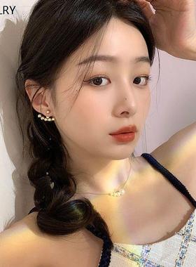 珍珠项链女温柔仙气质高