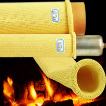 Bending steel GRP furnace roller way protective cloth cover 4cm high temperature resistant knitted aramid casing wear resistant and cut flower mark