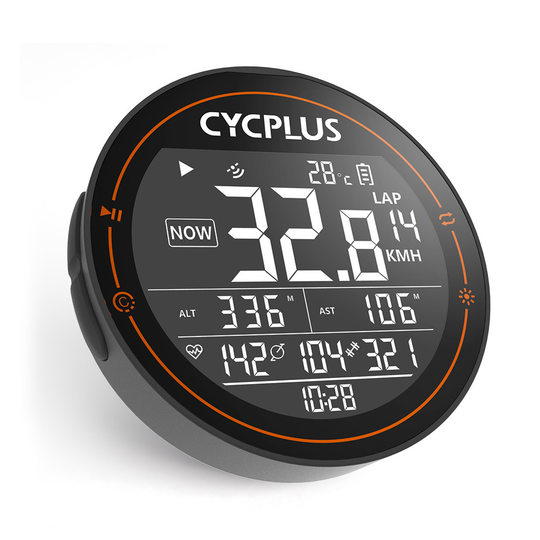 CYCPLUS M2 neuer Mountainbike-GPS-Computer, Trittfrequenz-Geschwindigkeitssensor, ANT-Smart-Computer