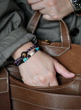 RedBi赤兔商店香芋紫新中式手绳