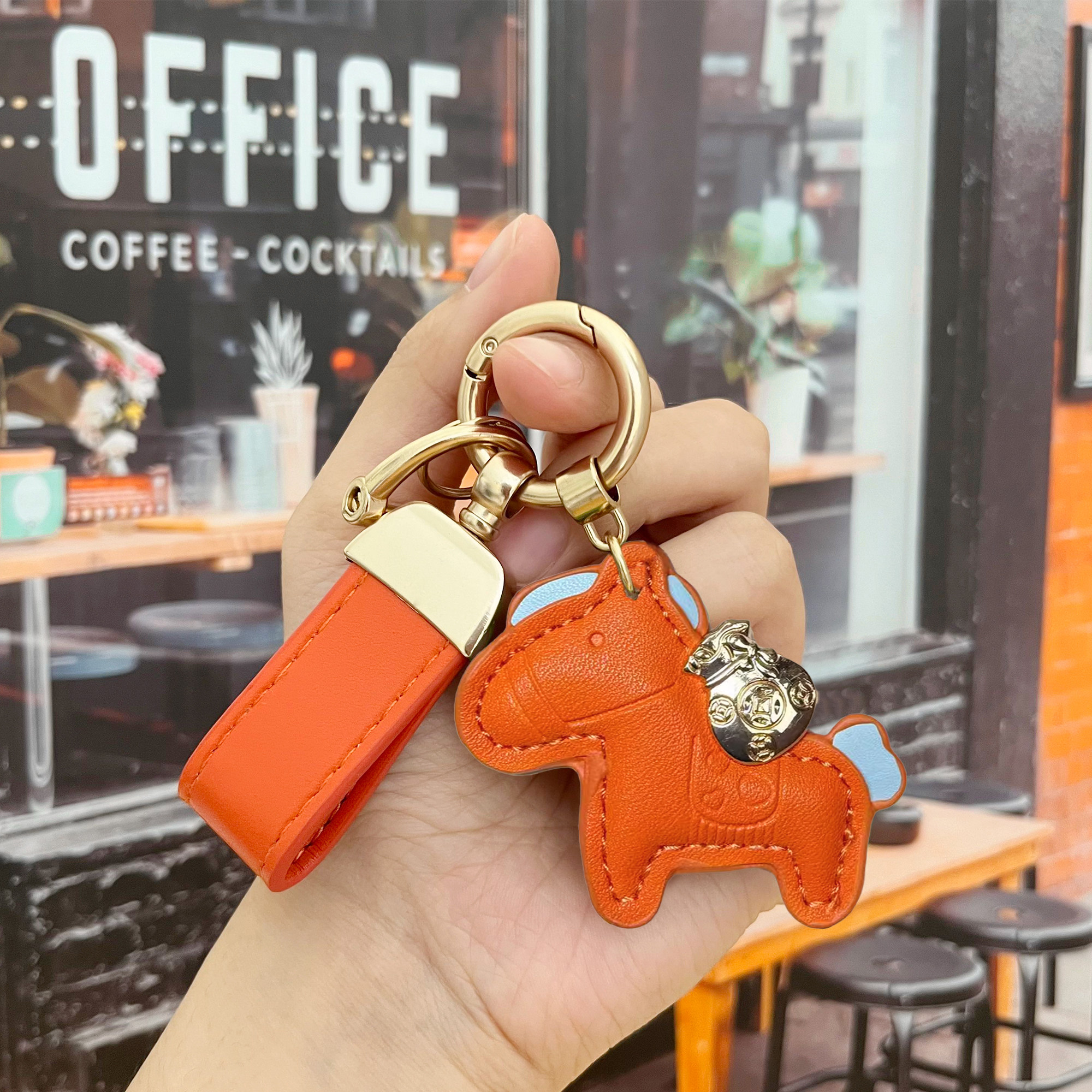 马上有钱马年钥匙扣挂件创意定制本命年情侣包包挂饰汽车钥匙圈链,淘宝优惠券,粉丝福利购,淘宝优惠卷