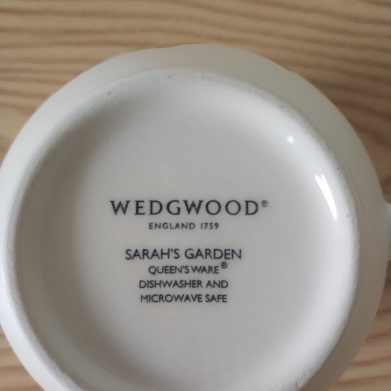 现货WEDGWOOD莎拉花园马克杯情侣陶瓷杯咖啡杯茶水杯大容量500ml - 图2