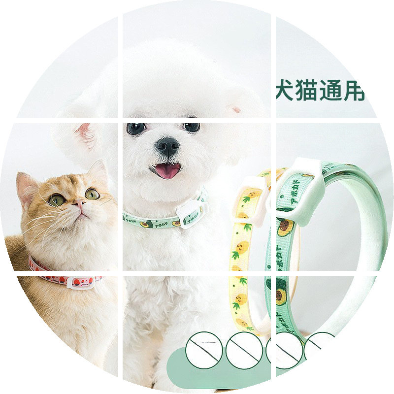 Dog essential oil collar spring and summer pet collar