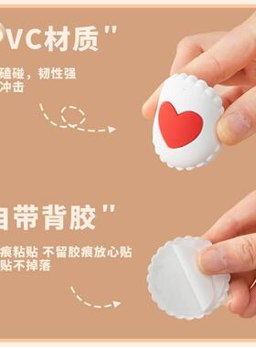 家用门后防磕碰缓冲神器静音墙贴防撞垫门把手防撞贴冰箱门贴门垫
