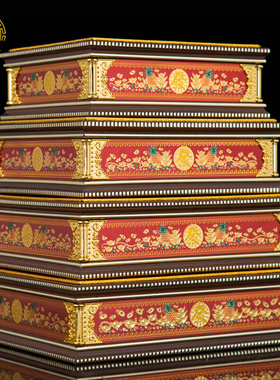 木质四方座神像垫高座财神底座加高增高佛像观音菩萨高级台托家用