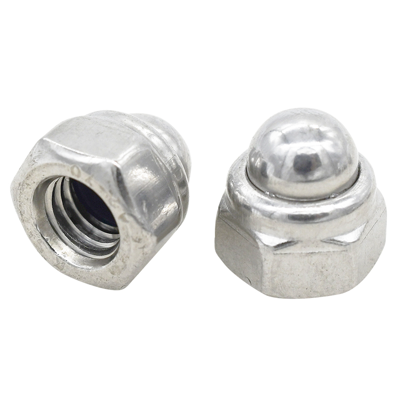 CZ五金304不锈钢金属盖形螺母DIN986球头盖型装饰螺母锁紧螺帽 - 图3