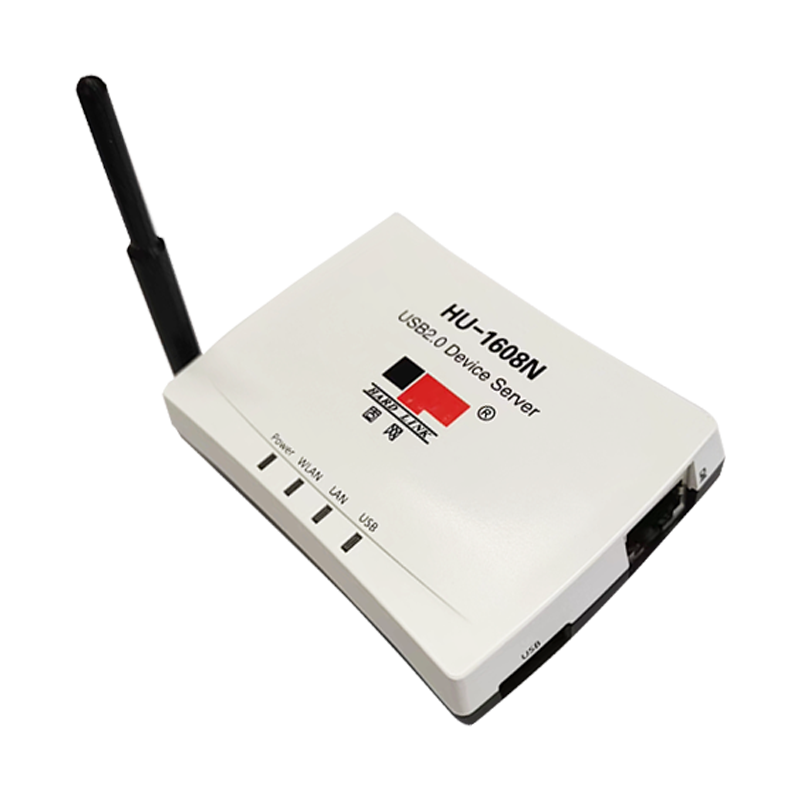 固网 HU-1608N 无线打印服务器 USB打印机网络共享器 共享扫描 - 图0