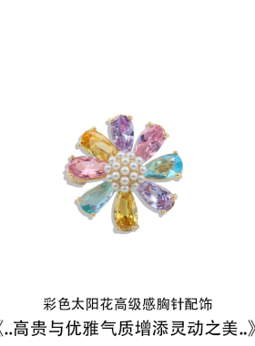 可爱轻奢百搭防走光胸针