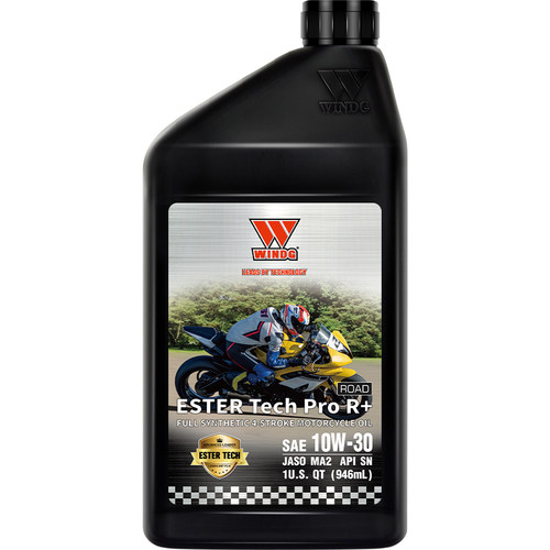唯格 WINDG R+ 4T 10W30 SN MA2级 进口酯类全合成公路摩托车机油 - 图3