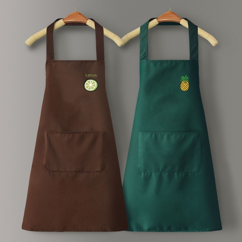 Apron household kitchen waterproof and oil proof clothes