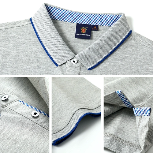 巴格嘉 Летняя футболка polo для работы, короткий рукав, делается под заказ, с вышивкой