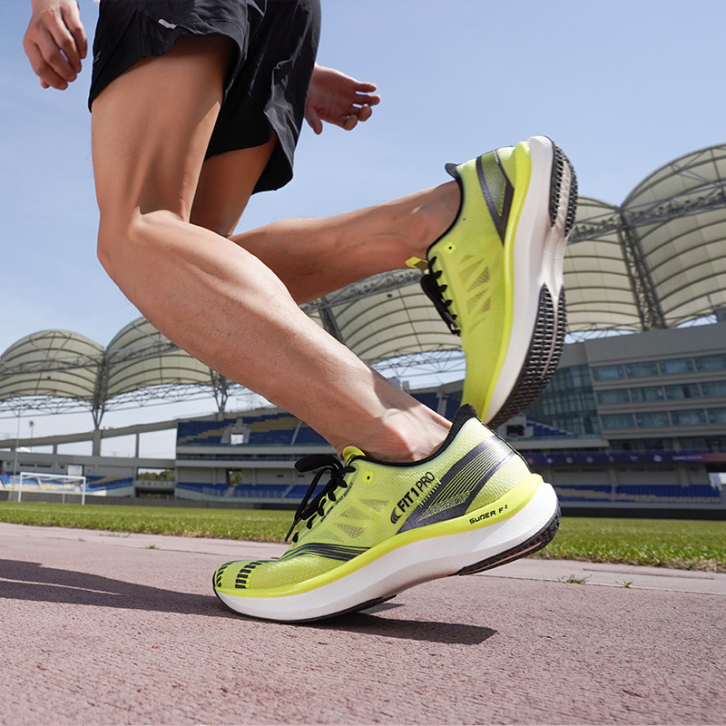 多威飞天PRO跑步鞋场地竞速全掌碳板体测跑鞋男女中考体育专用鞋-图2