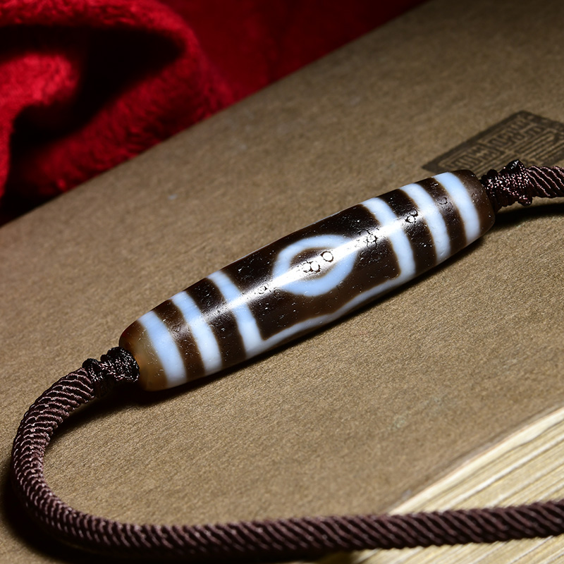 传世真品天珠法器西藏至纯老料吊坠 宫妃项坠/吊坠