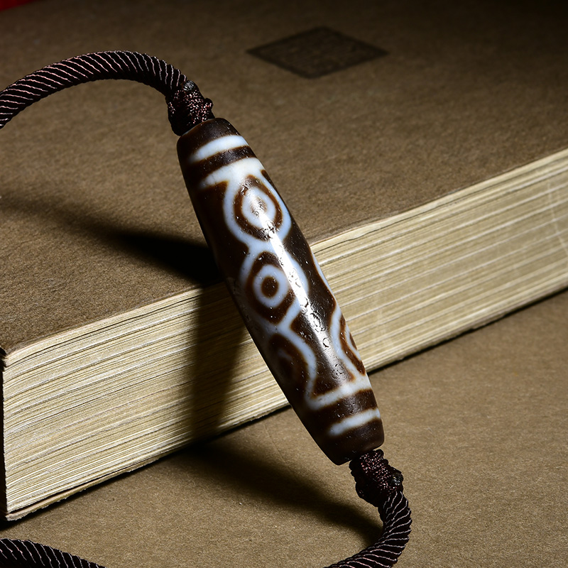 藏区回流西藏真品老天珠至纯转运珠 宫妃项坠/吊坠