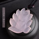 Natural Pink Crystal Peach Blossom Fox Fairy Big Tail Pendant