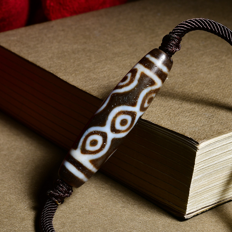 藏区回流西藏真品老天珠至纯转运珠 宫妃项坠/吊坠