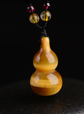 宫妃天医水晶饰品药师佛葫芦吊坠