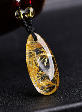 天然水晶锁骨链小巧吊坠