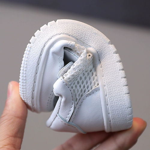 Детская белая обувь, спортивная обувь, летние туфли для мальчиков, сандалии, 1-5 лет