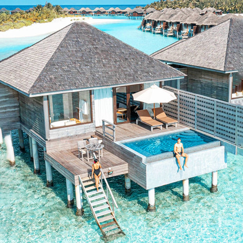 马尔代夫旅游安娜塔拉薇莉岛五星7天5晚机+酒自由行蜜月亲子度假 - 图0